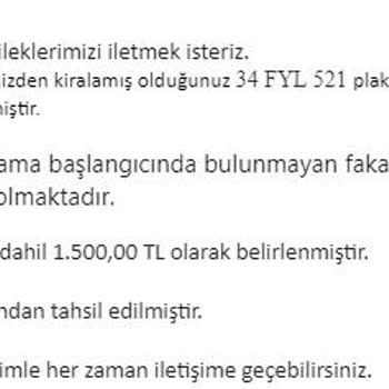 Sixt Kusurum Olmadığı Halde Kartımdan Fazla Para Alındı.