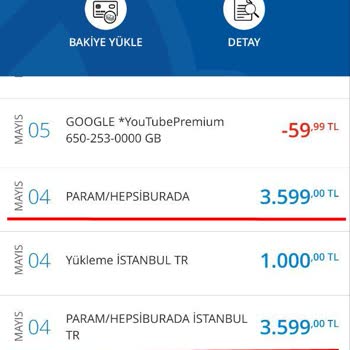 Denizbank Ön Ödemeli Sanal Kartıma İade Edilen Paraya Erişemiyorum