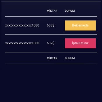 Trstock.com Çekim Talebimi Vermiyor