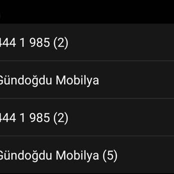 Gündoğdu Mobilya Teslim Edilmeyen Ürünler