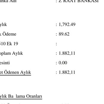 SGK Emekli Maaşına Zam Gelmemiş