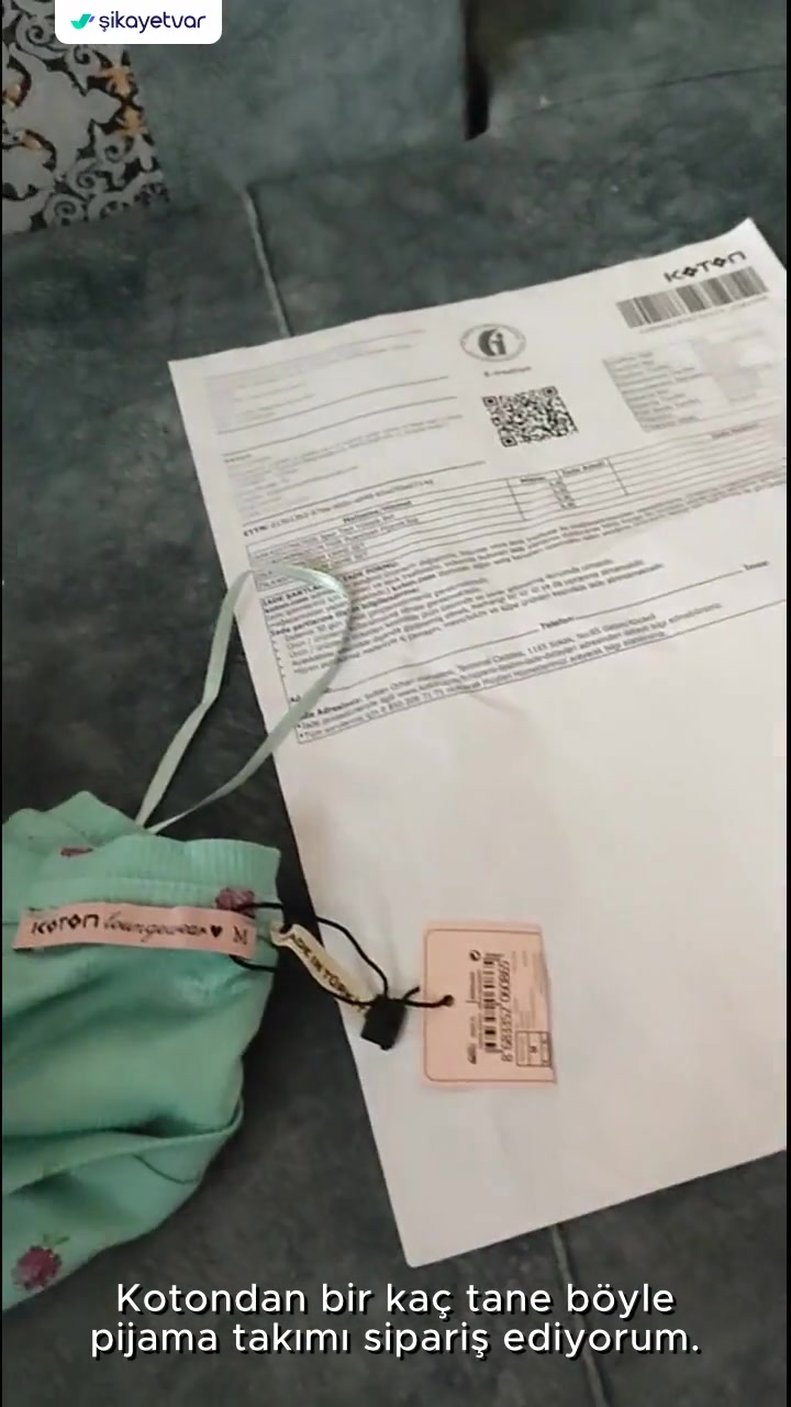 Koton Ürün Kontrolü Sorumsuzluğu videonun kapak resmi