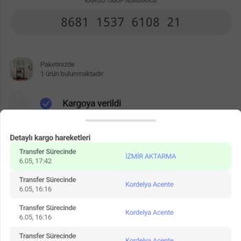 Sürat Kargo'nun 5 Km Öteye 1 Haftada Ürünü Götürememesi