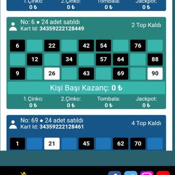 Nesine Super Tombala Sonuçlar