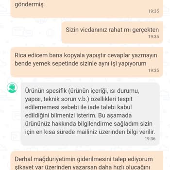 Dolap Kozmetik Ürünü İade Edildi, İçi Su Doluydu!