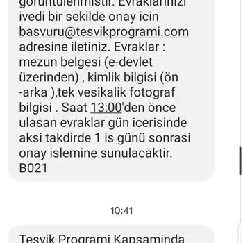 Teşvik Programı PTT İşe Alım!