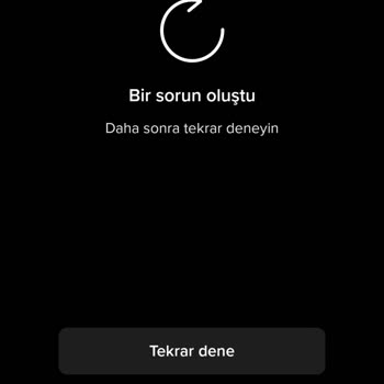 Tik Tok Bağlantı Sorunu