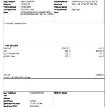 Sahibinden Ücretimin Tarafına İade Edilmesi.