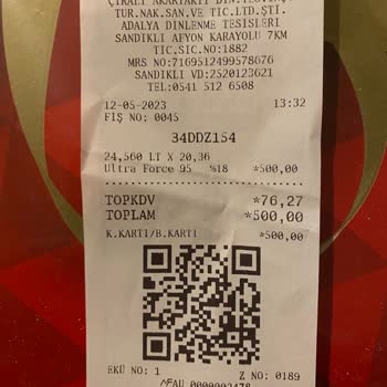 Opet'ten 500 TL Yakıt Aldım Ama 25 TL Paro Puanım Yüklenmedi