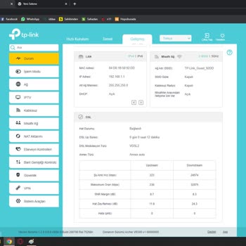TP-Link Archer VR300 Upload Sorunu
