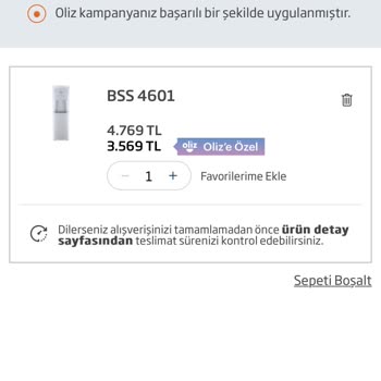 Beko Su Sebili Fiyatında Yanıltıcı İndirim