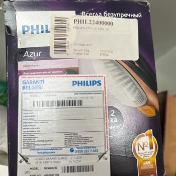 Philips Ev Aletleri Hatalı Ürün