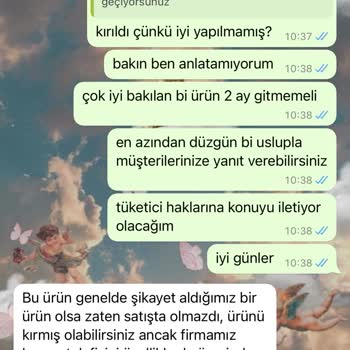 Reorah Collection Kalitesiz Ürün Ve İlgisiz Temsilciler