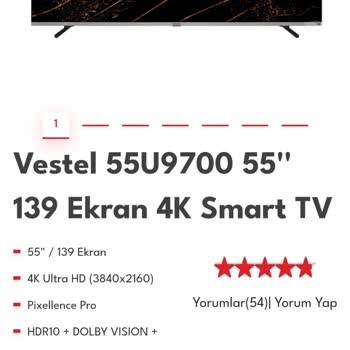 Vestel TV ve Beyaz Eşya Fiyatları