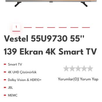 Vestel TV ve Beyaz Eşya Fiyatları