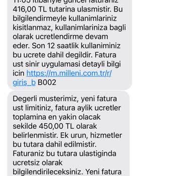 Millenicom Modem Bağlantı Kurulumu Yapmadı, Faturama Borç Yansıttı