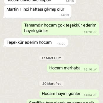Plus Akademiden Satın Aldığım Sertifikalarım Hâlâ Gelmedi