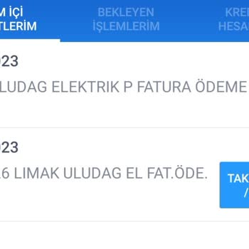 İş Bankası Fatura Ödeme Ücreti 123.70 Kuruş Almış