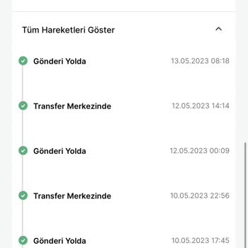 Trendyol Express Kargo Takip Problemi