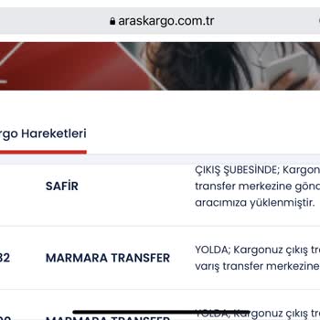 Aras Kargo Aras Safir Şubesi Sahte Barkod Kesimi