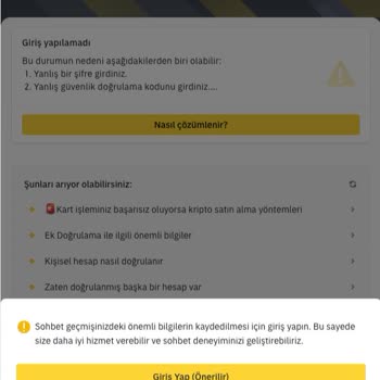 Binance Cüzdanda Cripto Varlıklarım Görünmüyor