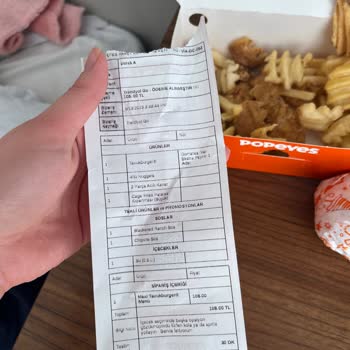 Vialand AVM Popeyes In Aşırı Kötü Hizmeti