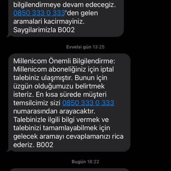 Millenicom Onaysız Fatura Yükseltme Mağduriyeti