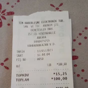 Turkcell'den 128k Sim Kart Alırken Yaşadığım Ücret Sorunu