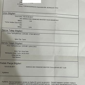 Karaca Züccaciye Karaca Diamond Serisi Ve Servis Pişmanlığı...