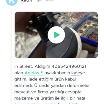 In Street Ayakkabı Mağduriyeti. Her Şey Ayakkabıyı Satana Kadar