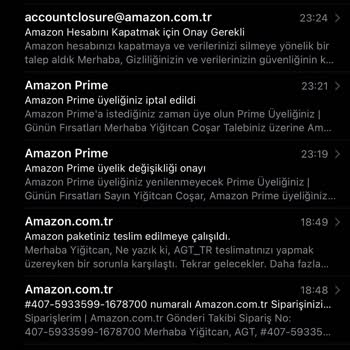 Amazon AGT Kurye Firması Teslimat Sorunu