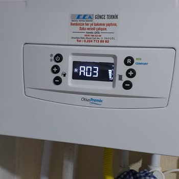 ECA A03 Hatası 9 Aylık Ürün