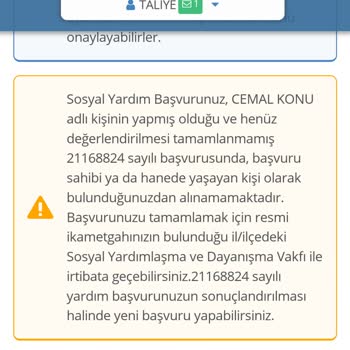 Avcılar Kaymakamlığı Başvuru İptalini İstiyorum