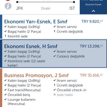 Türk Hava Yolları'nın Haksız Yolla İade Biletime Kesinti Yapması