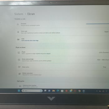 HP Victus 16 Ekran Parlaklık Sorunu