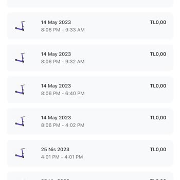Beam Mobility İade Edilmeyen Para & Verilmeyen Hizmet