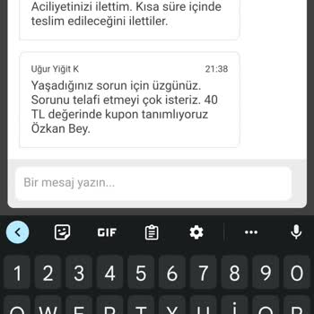 Burger King Yemek Sepeti Sipariş Süresi