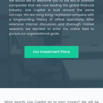 Live Capital Platformunda Ben Mağdur Oldum