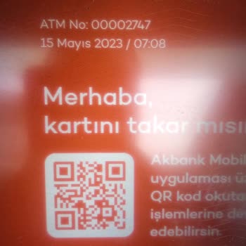 Akbank ATM Si Parayı Yuttu