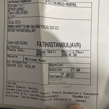 PTT Kargonun 1 Haftada İki Katı Fiyat Uygulaması