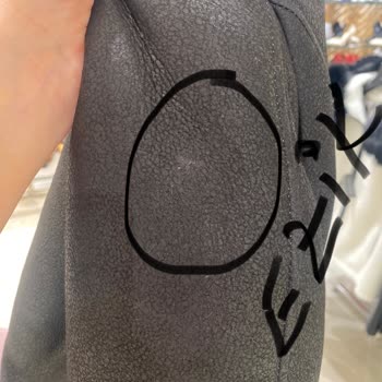 Tergan Deri Ayıplı Deri Ceket