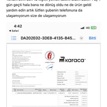 Torium AVM 12 Kişilik Yemek Takımı