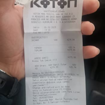 Koton 3 Ay Önce Satın Aldığım Ürün Hala Teslim Edilmedi!