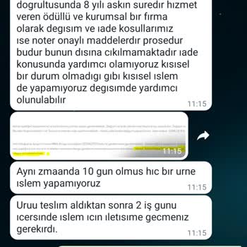 Kıyafet Sepeti Ürün İade Edilmiyor