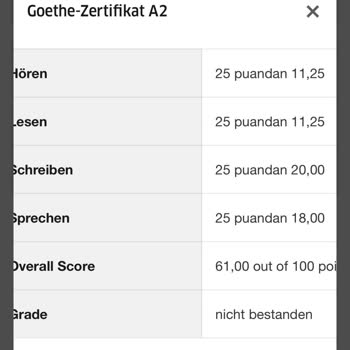 Goethe Institut Sınavda Ücretleri İçin Hakkımız Yeniliyor