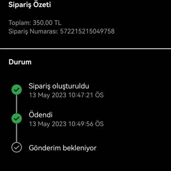 Trendmodaayakkabii (Instagram) Siparişim İçin Ödeme Yaptım Ama Ürünler Gelmedi
