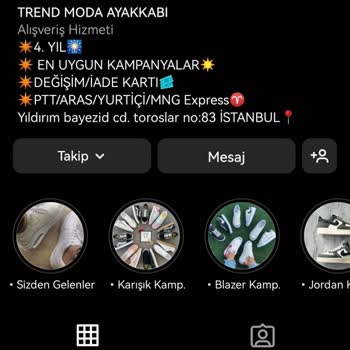 Trendmodaayakkabii (Instagram) Siparişim İçin Ödeme Yaptım Ama Ürünler Gelmedi