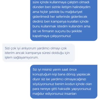 Obilet Demokrasi Bileti Kupon Kodu İadesi