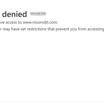 MoonXBT'ye Giremiyorum