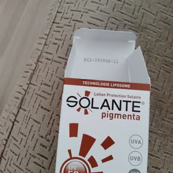 Solante Krem Orijinal Değil